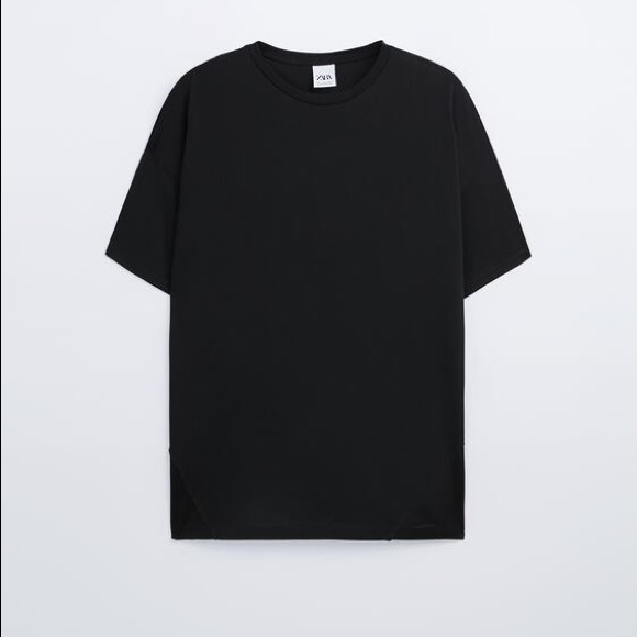 Zara Other - ZARA BLACK MERCERIZED MENS SHORT SLEEVE T-SHIRT